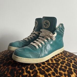 Men’s Gucci GG Imprime High-Top Sneakers